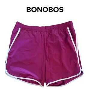 Bonobos Throwback Swim Trunks 7" Raspberry, Size L